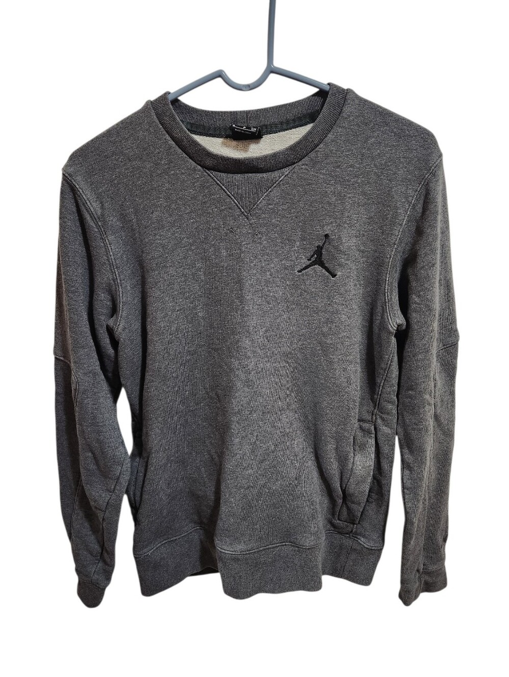 Mens Jordan Flight Jumpman Pullover Black Sweatshirt Melo 10th Div Size Small